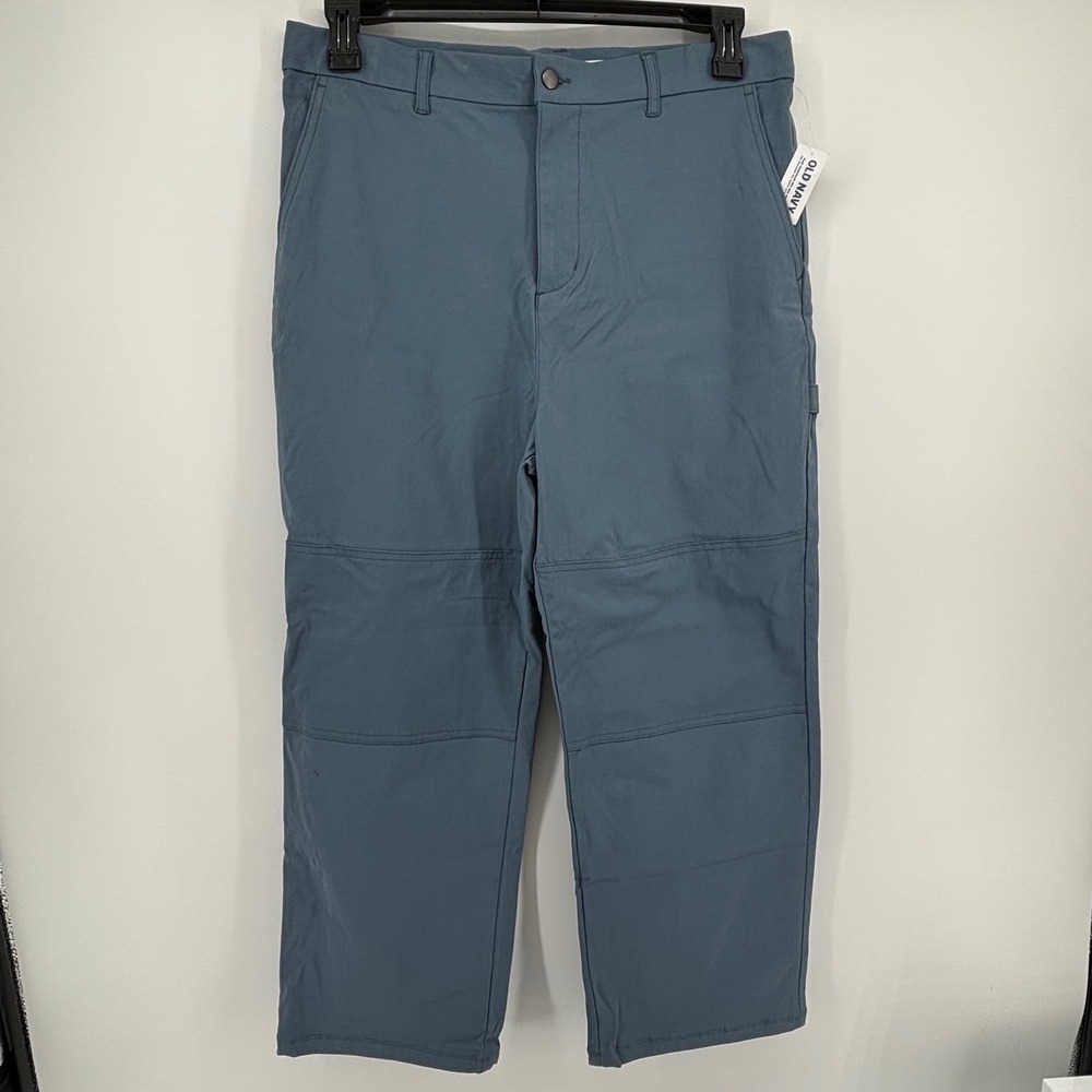 Old Navy Baggy Carpenter Pants Skate Winter Waters Stretch 804693-00 Boy 18 Plus - Picture 2 of 15